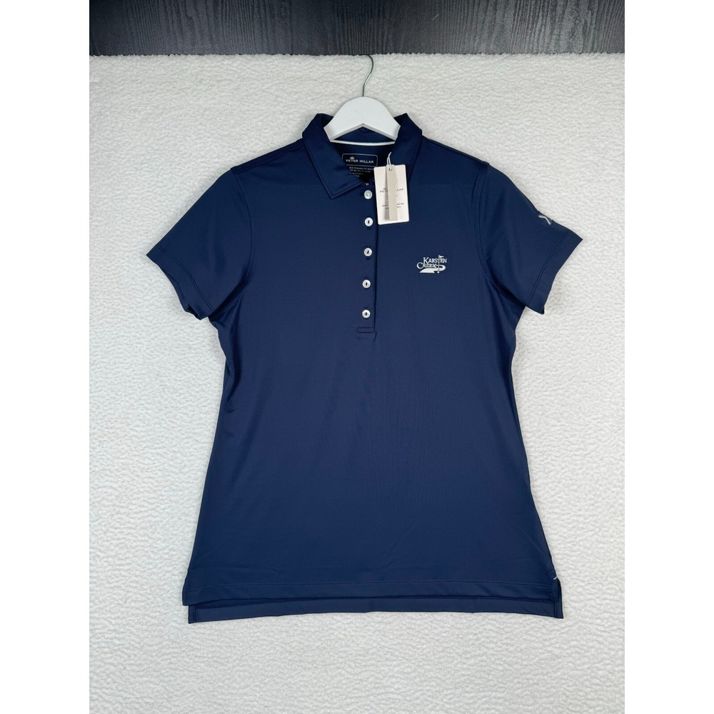New $75 - Peter Millar Polo - Womens M - UPF 50+ Karsten Creek